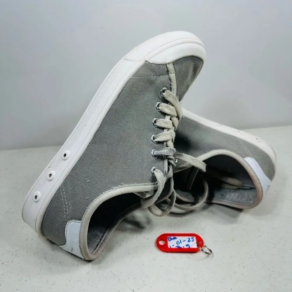 Gray Canvas Sneakers